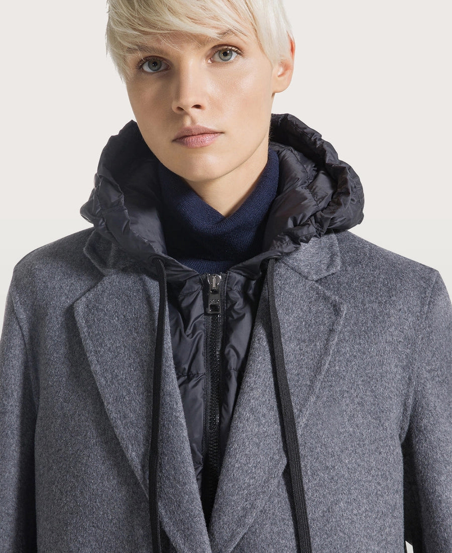 Classic Long Hooded Coat