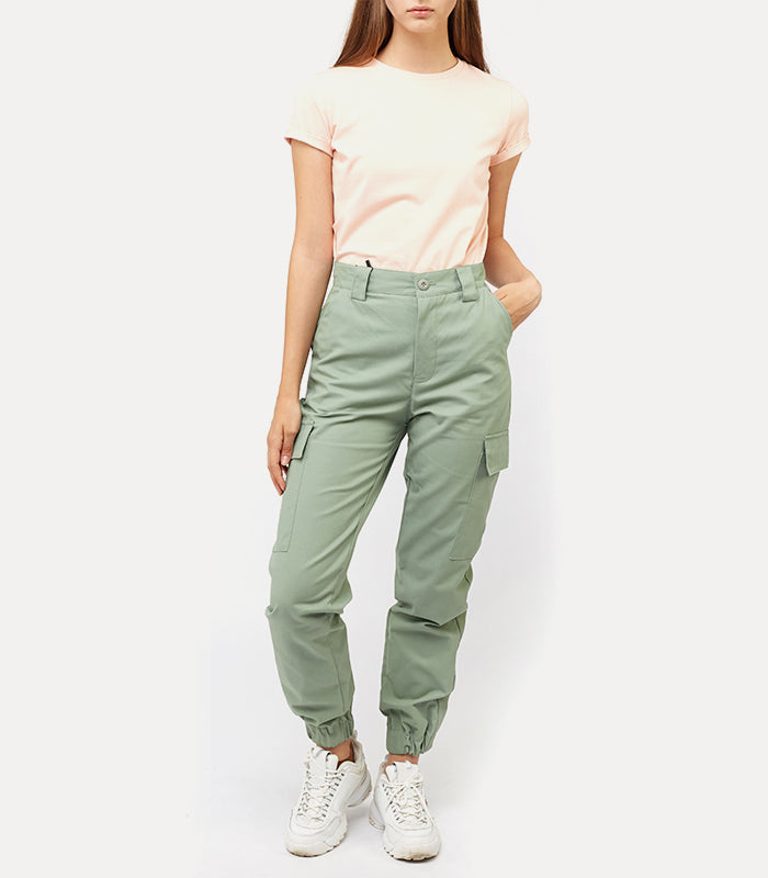 Women Solid Trousers