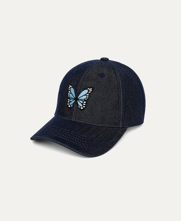 Butterfly Patch Baseball Cap