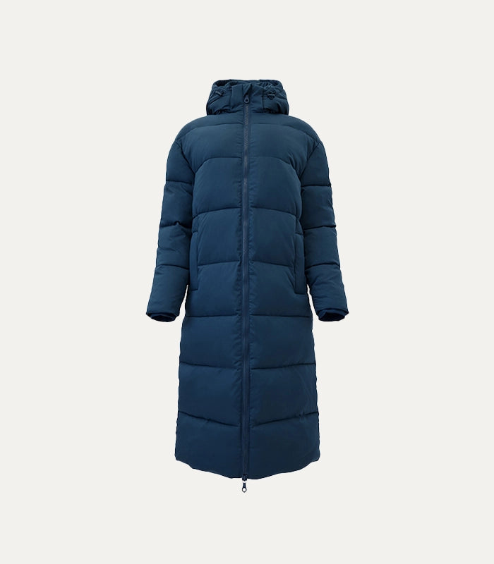 Long Casual Hooded Coat