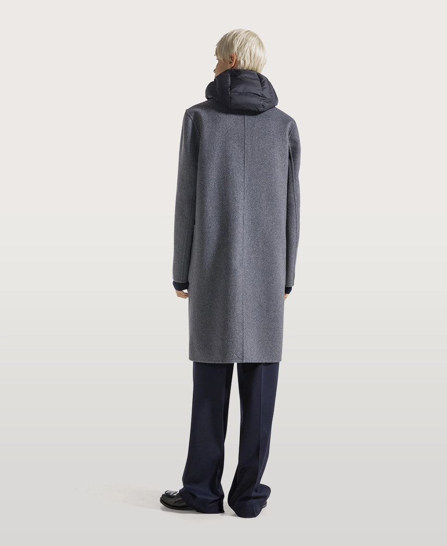 Classic Long Hooded Coat