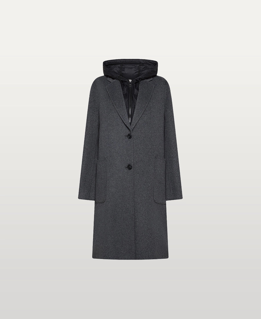 Classic Long Hooded Coat
