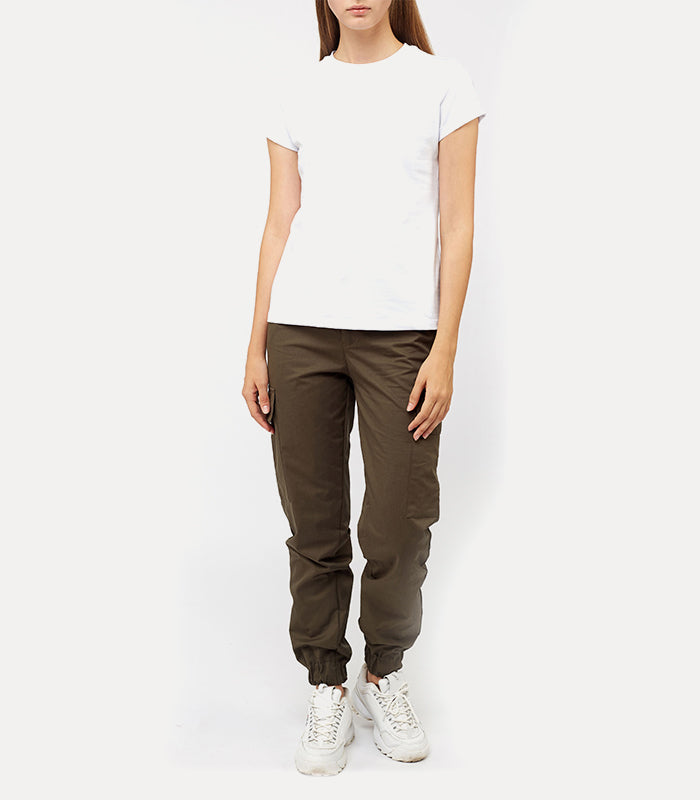 Women Solid Trousers