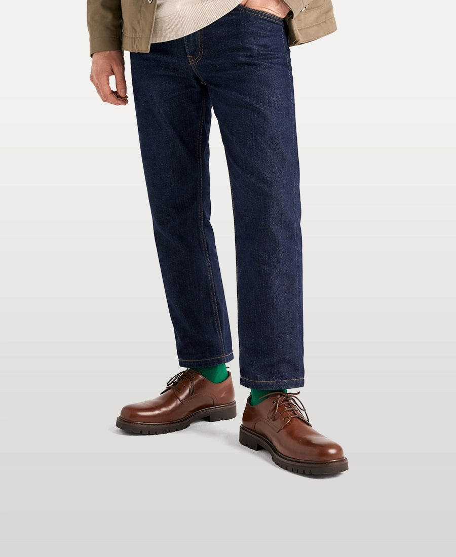 Smart Leather Lace Shoes